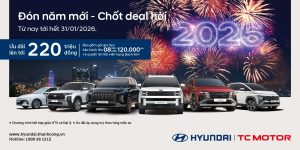 HYUNDAI THÀNH CÔNG TRIỂN KHAI CHƯƠNG TRÌNH ƯU ĐÃI “ĐÓN NĂM MỚI – CHỐT DEAL HỜI”